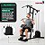 Máquina Estação de Musculação com Suporte Bíceps 68kg Para Treino Completo Em Casa Multifuncional - Importway - Imagem 4