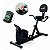 Bicicleta Ergométrica Horizontal Magnética Com Monitor Silenciosa suporta até 120kg 8 Cargas Assento Ajustavel Importway - Imagem 1