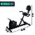 Bicicleta Ergométrica Horizontal Magnética Com Monitor Silenciosa suporta até 120kg 8 Cargas Assento Ajustavel Importway - Imagem 8