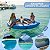 Boia Inflável Deck Flutuante 2,44m Para Praia Represa Ou Lago Conforto E Lazer Sobre A Água - Imagem 7