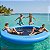 Boia Inflável Deck Flutuante 3m Para Praia Represa Ou Lago Conforto Lazer E Plataforma Aquática - Imagem 9