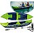 Caiaque Inflável 2 Pessoas Com Kit Acessórios Para Lago Represa Rio Calmo Ou Praia Estável Seguro - Imagem 1