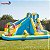 Mega Parque Aquático Playground Inflável 3,80m Com Canhão De Água Para Crianças Diversão No Verão - Imagem 5