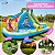 Mega Parque Aquático Playground Inflável 3,80m Com Canhão De Água Para Crianças Diversão No Verão - Imagem 7