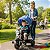 Triciclo Infantil Com Empurrador E Cobertura Azul Certificado Inmetro Ideal Para Passeios Seguros E Confortáveis - Imagem 19