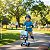 Patinete Elétrico Infantil 3 Rodas Com Mala Azul Para Crianças A Partir De 4 Anos Com Luz E Freio - Imagem 8