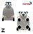Mala Infantil Panda 3x1 Com Som Microfone E Blocos De Montar Com Rodinhas Recarregável Inmetro - Imagem 8