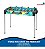 Mesa De Jogos 3x1 Desmontável Pebolim Hóquei E Tênis De Mesa Ping Pong Infantil Certificada Inmetro - Imagem 5