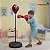 Bola Boxe Infantil 135cm Ajustável Base Luvas Bomba Ar Certificado Inmetro Enchimento Água Ou Areia - Imagem 10