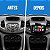 Kit Multimidia MP5 2DIN 7" Full Touch HT-3827CA CarPlay Android Auto Sem Fio BT USB SD AUX + Moldura Black Piano AP939 - Imagem 9