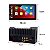 Kit Multimidia MP5 2DIN 7" Full Touch HT-3827CA CarPlay Android Auto Sem Fio BT USB SD AUX + Moldura Black Piano AP939 - Imagem 7