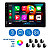 Kit Multimidia MP5 2DIN 7" IPS Full Touch HT-3827CA CarPlay Android Auto BT USB SD AUX 4x60W H-TECH + Câmera Universal - Imagem 4