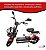Bicicleta Elétrica 48v 500w Bateria Removível Alta Autonomia Velocidade 42kmh Bike Urbana Scooter Moto Vermelha - Imagem 3