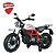 Mini Moto Elétrica Infantil Ducati Scrambler 12v Vermelha Luz Som Usb Duas Velocidades - Imagem 1