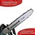 Adaptador Serra Elétrica Esmerilhadeira 1100w 220v Kit Completo Motosserra Corte Madeira Lenha - Imagem 9