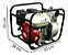 Motobomba Gasolina 6,5hp 4 Tempos 3 Pol Ideal Para Irrigação Transferência De Água E Uso Rural - Imagem 2