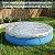 Capa Piscina Cinza 4,2m Borda Estruturada Com Corda Ajustável Proteção Contra Folhas Insetos E Sujeira - Imagem 3