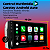 Central Multimídia 7Polegadas MP5 c/Apple Carplay e Android Auto Com fio EntradaUSB Frontal Bluetooth H-Tech - Imagem 5
