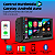 Central Multimídia 7Polegadas MP5 c/Apple Carplay e Android Auto Com fio EntradaUSB Frontal Bluetooth H-Tech - Imagem 3