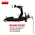 Cockpit Gamer 4.0 Plus Suporte p/Volante e Pedais Com Banco P1 Jogos de Corrida Simuladores Horizontal Extreme Simracing - Imagem 3
