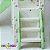 Playground Infantil 6x1 Parquinho Verde Multifuncional Com Escorregador Cesta Telescópio Ponte Completo - Imagem 7