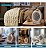 Aquecedor Ventilador 1500w 127v Portátil 2 Em 1 Com 3 Temperaturas Termostato E Proteção - Imagem 7