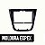 Moldura 9 Polegadas Acabamento Painel Vw Gol G5 Voyage Saveiro Cor Black Piano Expex - Imagem 5