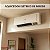 Aquecedor Parede 127v Frio E Quente Com Controle Remoto Para Quarto Sala E Escritório - Imagem 2
