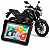 Multimídia para Moto Honda CB 300 de 5 Polegadas com Carplay Android Auto Bluetooth Espelhamento Sem Fio À prova d’água - Imagem 1