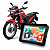 Multimídia para Moto Honda XRE 190 de 5 Polegadas com Carplay Android Auto Bluetooth Espelhamento Sem Fio À prova d’água - Imagem 1