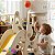 Playground 3 Em 1 Escorregador Balanço Basquete Bege Infantil Importway Crianças 2 Anos Premium - Imagem 7