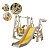 Playground 3 Em 1 Escorregador Balanço Basquete Bege Infantil Importway Crianças 2 Anos Premium - Imagem 1