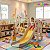 Playground 3 Em 1 Escorregador Balanço Basquete Bege Infantil Importway Crianças 2 Anos Premium - Imagem 5