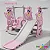 Playground Infantil 3 Em 1 Rosa Com Escorregador Balanço E Cesta De Basquete Importway Premium - Imagem 8