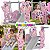 Playground Infantil 3 Em 1 Rosa Com Escorregador Balanço E Cesta De Basquete Importway Premium - Imagem 9