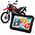 Multimídia Moto 5 Polegadas Yamaha XTZ 250 2007 até 2026 Apple Carplay e Android Auto Bluetooth Sem Fio À Prova D’Água - Imagem 1