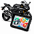 Multimídia Moto 5 Polegadas Moto Yamaha R15 - 2023 até 2026 Apple Carplay Android Auto Bluetooth Sem Fio À Prova D’Água - Imagem 1