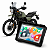 Multimídia Moto 5 Pol Royal Enfield Himalayan 411 2016 a 2023 Apple Carplay Android Auto Bluetooth S/Fio À Prova D’Água - Imagem 1