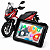 Multimídia Para Moto 5 Polegadas Honda ADV 150 2021 até 2024 Com Carplay e Android Auto Bluetooth Sem Fio À Prova D’água - Imagem 1