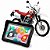Multimídia Moto 5 Polegadas Honda XR 250 Tornado 2001 até 2008 Com Carplay Android Auto Bluetooth Sem Fio À Prova D’água - Imagem 1
