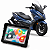 Multimídia Para Motos 5 Polegadas Honda Forza 350 2022 até 2026 Carplay e Android Auto Bluetooth Sem Fio À Prova D’água - Imagem 1