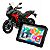 Multimídia Para Motos 5 Polegadas Yamaha Tracer 900 2015 até 2021 Carplay Android Auto Bluetooth Sem Fio À Prova D’água - Imagem 1