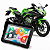 Multimídia Motos 5 Polegadas Kawasaki Ninja 300 2013 até 2017 Carplay e Android Auto Bluetooth Sem Fio À Prova D’água - Imagem 1
