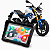 Multimídia Motos 5 Polegadas Mp5 BMW G 310 R 2018 até 2026 Com Carplay e Android Auto Bluetooth Sem Fio À Prova D’água - Imagem 1