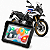 Multimídia Motos 5 Polegadas Mp5 BMW F 850 GS 2019 até 2026 Com Carplay e Android Auto Bluetooth Sem Fio À Prova D’água - Imagem 1