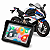 Multimídia Motos 5 Polegadas Mp5 BMW S 1000 RR 2010 até 2026 Com Carplay e Android Auto Bluetooth Sem Fio À Prova D’água - Imagem 1