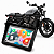 Multimídia Motos 5 Polegadas Harley-Davidson Nightster 2022 a 2026 Carplay Android Auto Bluetooth Sem Fio À Prova D’água - Imagem 1