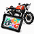 Multimídia Moto 5 Pol Royal Enfield Continental GT 650 2019 a 2026 Carplay Android Auto Bluetooth Sem Fio À Prova D’água - Imagem 1