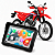 Multimídia Moto 5 Polegadas Mp5 Honda CRF 250F 2019 até 2026 Com Carplay e Android Auto Bluetooth Sem Fio À Prova D’água - Imagem 1