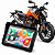 Multimídia Moto 5 Polegadas Mp5 KTM Adventure 890 2021 a 2026 Com Carplay Android Auto Bluetooth Sem Fio À Prova D’água - Imagem 1